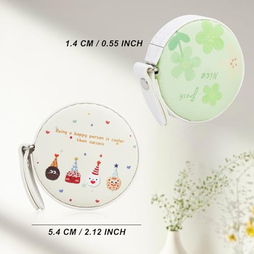 Cinta métrica retráctil Andiker 1.5 m doble cara miniatura 2