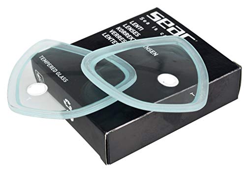 Lentille pour masque de plongée SEAC verre correcteur de myopie