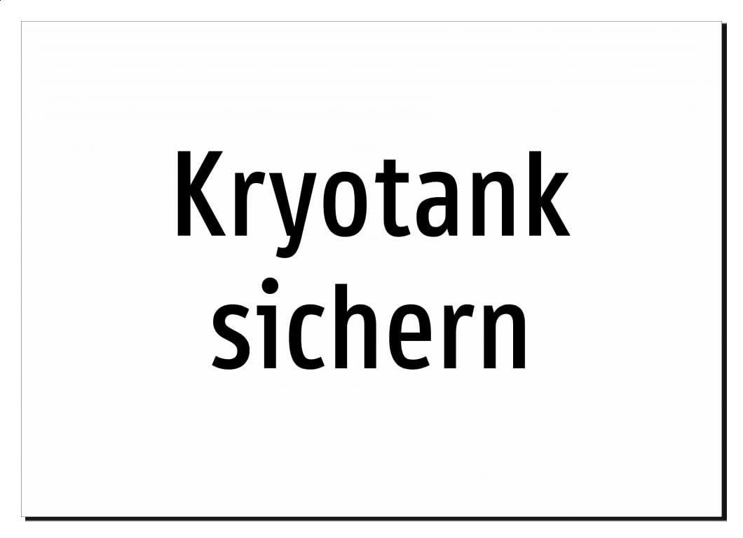 43281-DE-T-09 | Kryotank sichern