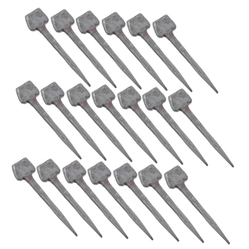 POPETPOP 20pcs Horseshoe Nail Iron Nails for Hoof Protection Horse Hoof Care Tools Versatile for Equestrian Activities