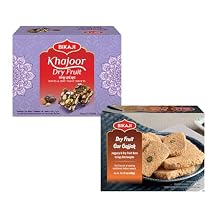 Bikaji Gur Dry Fruit Gajjak 400g & Khajur Dry Fruit Barfee 250g Combo Winter Special Til-Gur Sweet with Premium Date Barfi | Healthy Energy Sweet, Festive Treat & Celebration Combo