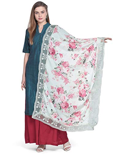 Image of DUPATTA BAZAAR Woman's Embellished Net Dupatta