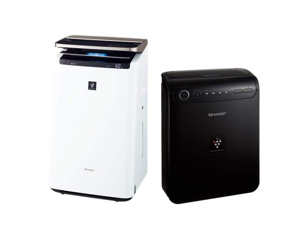 Amazon.co.jp: Sharp KI-JP100-W Humidified Air Purifier 