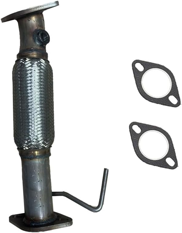 K&E EXHAUST 5H52587PCF Direct Fit Replacement Exhaust Pipe Flex Pipe Stainless Steel Fits: Hyundai Tucson 2.0 2011-2013, 2.4L 2010-2013| Kia Sport-age 2.4L 2011-2016