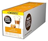 STÄRKE: Aromatischer Espresso aus reinem Arabica Kaffee mit großzügig portioniertem Milchschaum in Tassengröße von 220 ml lange und intensiv genießen