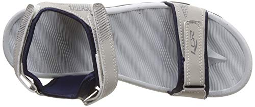 Image of Lancer Men's Grey,Navy Sandals