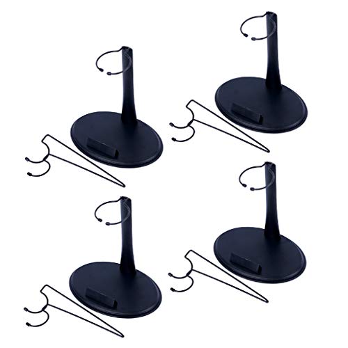 Support d'affichage flexible 1/6 socle poupée articulée x4