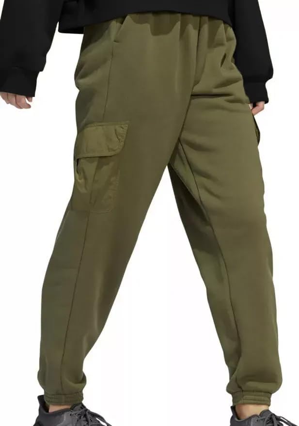 olive green adidas joggers