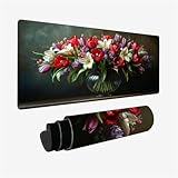 【PRÄZISION UND KOMFORT NEU DEFINIERT】 Unser Premium-Mauspad kombiniert hochdichten Gummi für hervorragenden Halt mit einer 3 mm dicken Kante zur Reduzierung der Handgelenksbelastung. Die ultraglatte Oberfläche ermöglicht präzise Cursorsteuerung und ist somit ideal für Gaming und Büro. Das robuste Design hält täglicher Beanspruchung stand und bietet ein zuverlässiges und komfortables Erlebnis für ganztägige Produktivität.