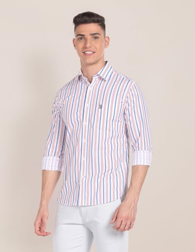 Image of U.S. Polo Assn. Cotton Men Shirt, Regular Fit