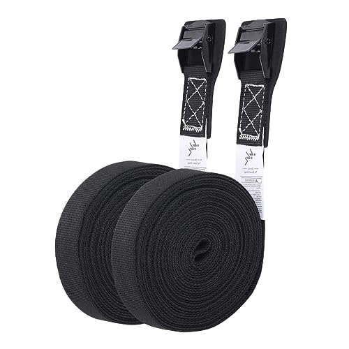 KESYOO 12Ft Trailer Tie Down Straps Kayak Straps for Roof Racks Binding Belts Made from Material Easy to Use and Carry