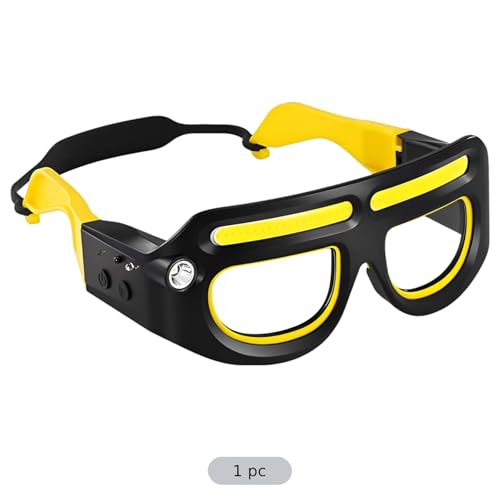 Gafas LED con 5 modos de iluminación ajustables que evitan la fatiga visual 5
