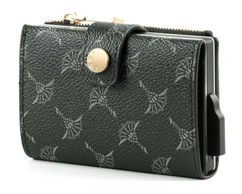 Joop! - Cortina 1.0 Kreditkartenetui mit Cornflower-Print, Frauen Wallet, modische Kartenhülle mit Schiebefunktion und Münzfach, Dunkelblau