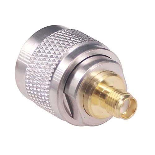 RFaha 2pcs SMA to UHF Coax Adapter UHF Male PL259 PL-259 to SMA Female RF Coaxial Connector(F117-2), Gold-plated or Nickel plated - Image 4