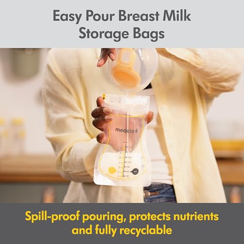 Image of Medela Breast Milk Storage & Cooler Gift Set Made Without BPA, with Bottles, Storage Bags, Microwave Sterilizer Bags, and Cooler Bag with Ice Pack
