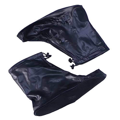 Cubiertas impermeables para botas BESPORTBLE, 2 pares, para lluvia y viajes al aire libre miniatura 1