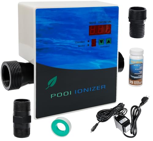 444301 Pool ionizer System, Pool Purifier with Active Level Control for In-Ground and Above-Ground Pools, Hot Tubs