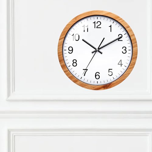 Horloge murale chic au mécanisme de précision durable
