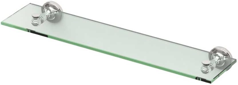 Gatco 4126 Tavern Glass Shelf, Polished Nickel