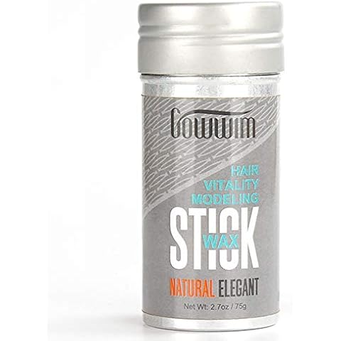 gowwim Hair Pomade Stick,Unisex Hair Wax Stick,Styling Wax Stick for Hair,Soft with a light fragrance 2.7Oz 75g Cover