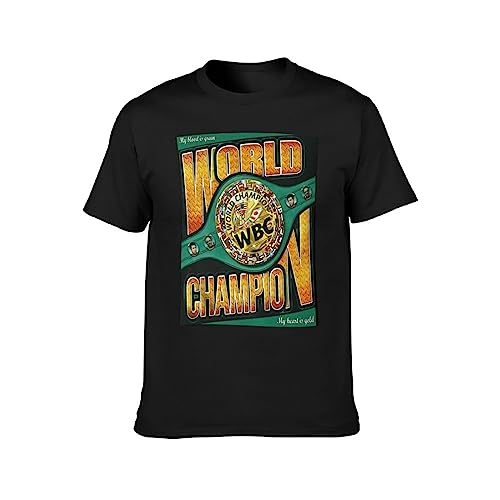 Boxing of The World WBC Canelo Alvarez T-Shirt Black Graphic Unisex Tee Shirt S