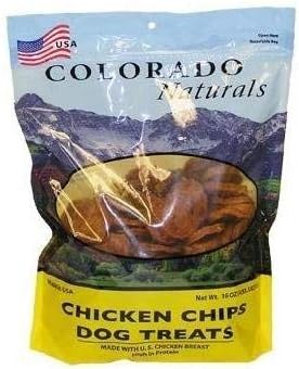 Colorado Naturals Chicken Chips Dog Treats 16 oz. Chicken