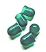 Dark Green Bulb Cover Cap Boots 5-Pack, fits 193, 194, 44, 47 + many more (10mm)