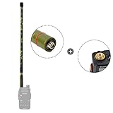 HYS SMA FEMALE VHF/UHF Foldable Tactics Antenna Dual Band 144/430Mhz 15.3-Inch Aeria Compatible for Baofeng UV-5R BF-F8HP WOUXUN KG-UVD1P KG-UV6D Kenwood Radio - Image 4