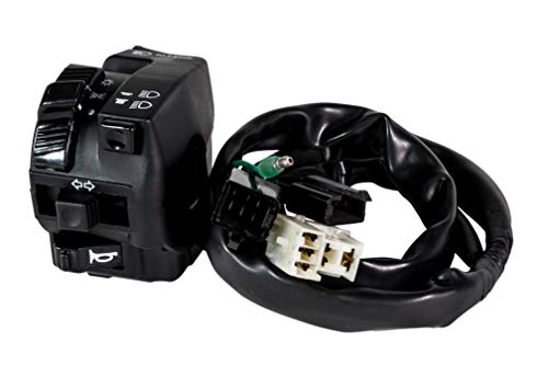 Image of Uno Minda Sw-0685Bv Handle Bar Switch- Left Side - Kick Start for Hero-Splendor Nxg