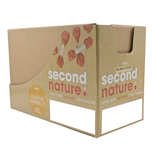 Second Nature Premium, Dog Treat Chicken Dumbells 10x80gm, 80 g (Pack of 10) - Image 4