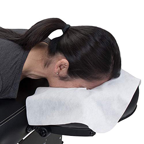 EARTHLITE Disposable Face Cradle Covers – Medical-Grade, Ultra Soft, Luxurious, Non-Sticking Massage Face Covers/Headrest Covers for Massage Tables & Massage Chairs - Thumbnail 3