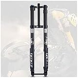 Das Paket enthält 1 Stück umgedrehte Federgabel für 3,0-Zoll-Reifen MTB XC/AM/FR.