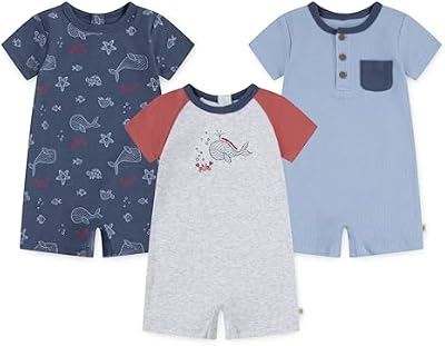 HUGGIES Multi-Pack Short Sleeve Romper: Essential Baby Comfort & Simple Style
