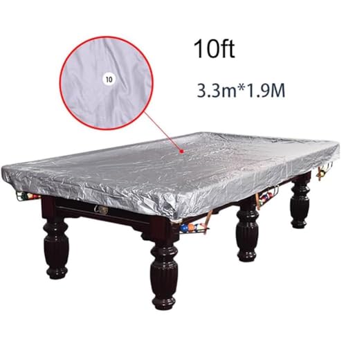Copertura per tavolo da biliardo, impermeabile e antistrappo, per tavoli da biliardo e biliardo da 2,4 m, forte protezione dalla polvere per uso interno ed esterno