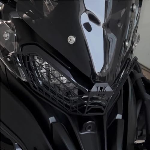 Grille phare TRK702X cache calandre moto en acier premium 2024 - 3