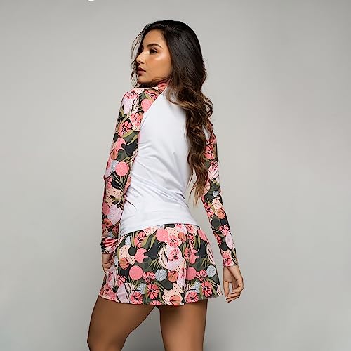 Short Curto Estampado | Look para Praia e Piscina com Fator de Proteção Solar FPU UV 50+ | Bermuda F