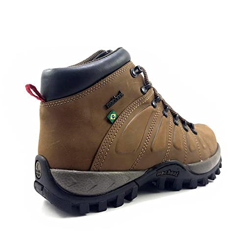 Bota Adventure Cano Alto Macboot Uirapuru 06 Oil Brown, 38,Marrom