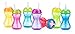 Nuby No-Spill Clik-It Flex Straw Cup, 12 Months Plus, Colors May Vary