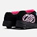 Heelys Unisex Kolect Prints (Little Big Kid/Adult) Wheeled Heel Shoe, Black/N.Pink/Multi, 8 US Men