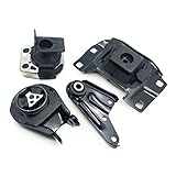 Tyrigion Engine Motor Mount and Transmission Mount Set for 2004-2009 Mazda 3 2.0L for 2004-2009 Mazda 3 2.3L w/o Turbo for 2006-2010 Mazda 5 2.3L A5312, A4405, A4404, A4418