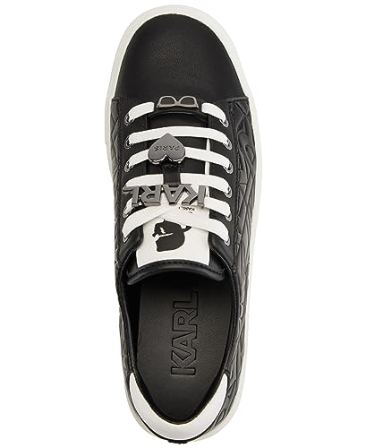 Karl Lagerfeld Paris Women's Cate Box Lace Up Sneaker4