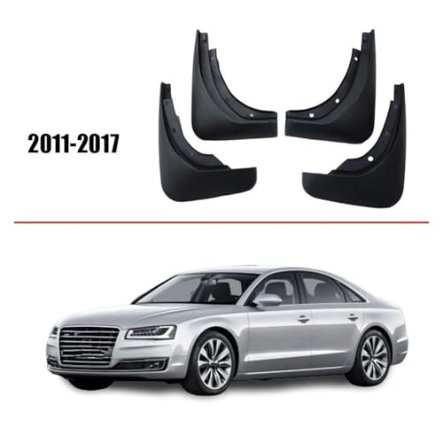 Guardabarros para Audi A8 evite salpicaduras con este kit de 4 piezas 3