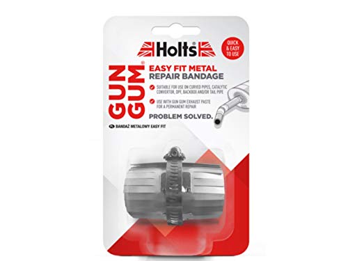 Peça flexível de metal Gun Gum para reparação de tubo reto, silenciador de tubo de escape. de Holts