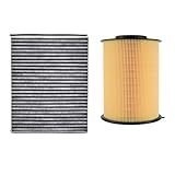 Oulesh Air Filter for Ford Escape Kuga Focus MK3, for Lincoln MKC 2013-2019, 2Pcs Engine and Cabin