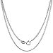 Sterling Silver St Luke Medal Necklace Oxidized finish Oval 24 inch 1.8mm Chain