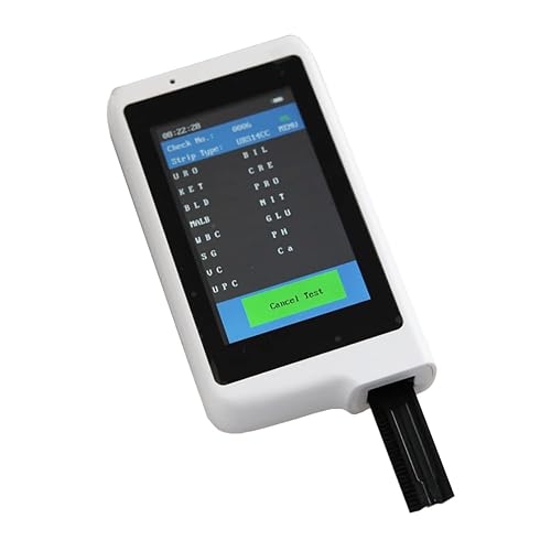 14 Routine Urine Analyzer - USB Rechargeable, 4-inch Color Screen, Biochemistry Testing Device for Home, Hospital & Clinics - Accurate Urinalysis Tool