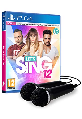 Lets Sing 12 Version Española + 2 Mics   PS4 ESP