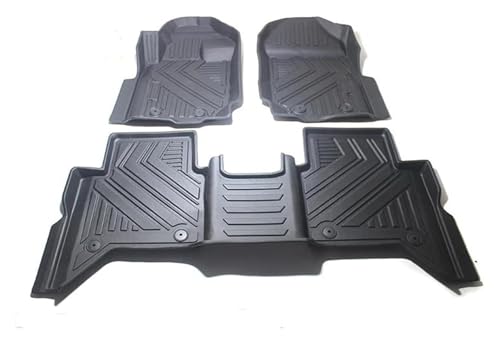 Tapis de sol Ford Ranger T9 PX4 2022 2023 - Bac de plancher TPE moquette voiture pick-up LHD
