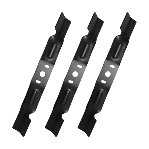 ZONEWO 581101101 High Lift Mower Blades Kit for 54" Deck Husqvarna Compatible 3-Pack