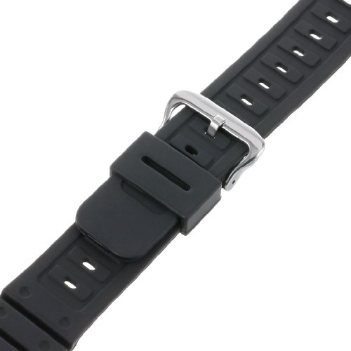 Timex Men's Q7B721 Resin Sport 18Mm Black Replacement Watchband #TOP2